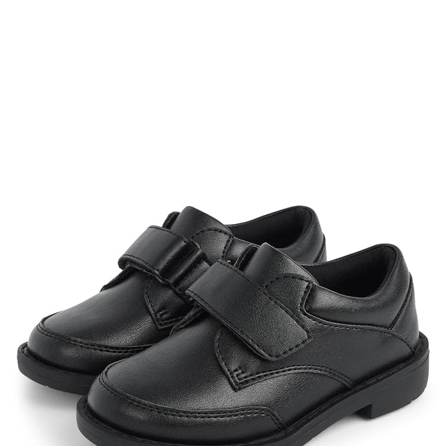 Gymboree Boys and Toddler Dress Shoes, Black, 1 Big Kid