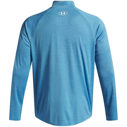 Under Armour Mens Tech Half Zip Long Sleeve T-Shirt Ether Blue XS