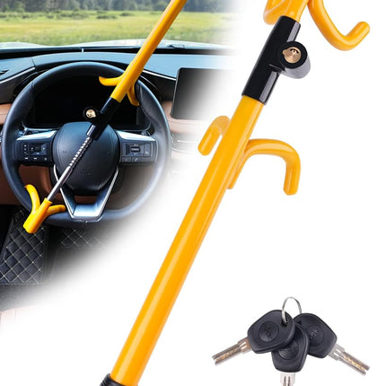Tevlaphee Steering Wheel Lock, Steering Lock, Heav