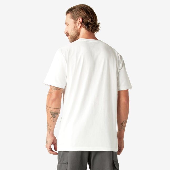 T-shirt ras du cou épais à manches courtes Dickies pour homme grandes tailles, blanc, 3TG