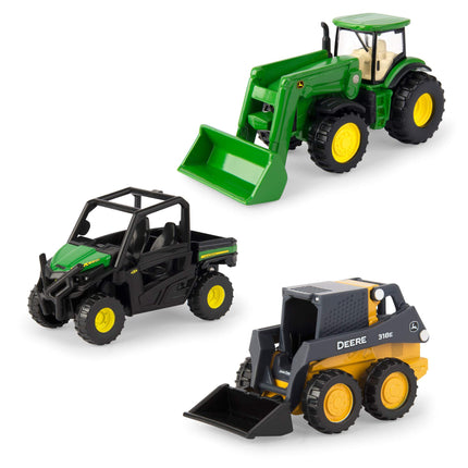 ERTL 3" Iron 3 Pack of John Deere Die-Cast Replica