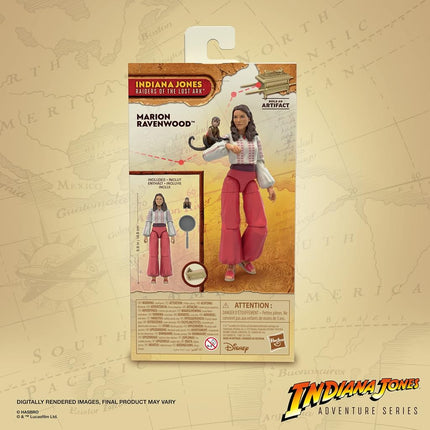 Indiana Jones and the Raiders of the Lost Ark Adventure Series Marion Ravenwood, 15-cm Indiana Jones Action Figures
