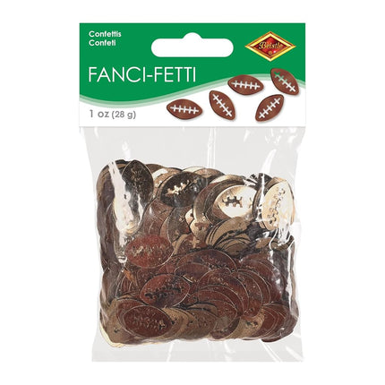 Beistle 50227 Fanci-Fetti Football, 1-Ounce