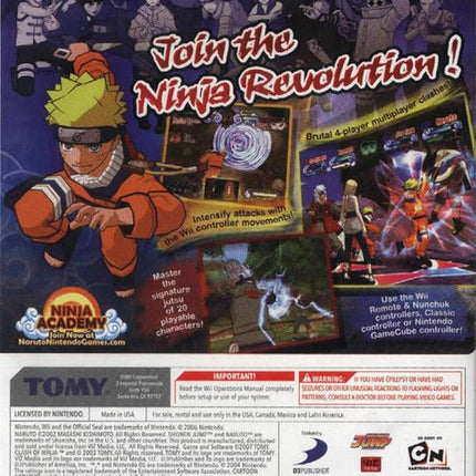 Naruto: Clash of Ninja Revolution [video game]