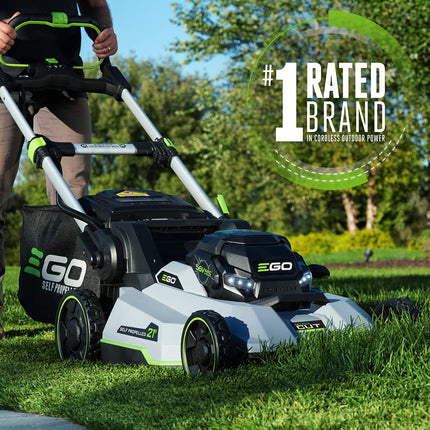 EGO LM2135SP Select-Cut Multi-Blade 21" Battery-Powered Self-Propelled Mower (7.5Ah Battery + Charger)
