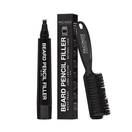 Pacinos Beard Pencil Filler - Water Proof, Long La