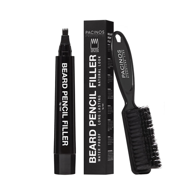 Pacinos Beard Pencil Filler - Water Proof, Long La