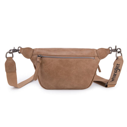 Cangureras Wrangler para mujer Riñonera de viaje Bolsos bandolera cruzados para mujer, Caqui WG82-194KH