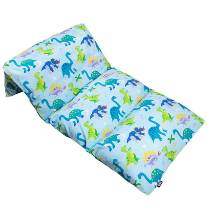 Wildkin Floor Lounger for Kids � Lightweight & Travel-Friendly, Ideal for Sleepovers & Nap Time, Pillow Not Included - Dinosaur Land