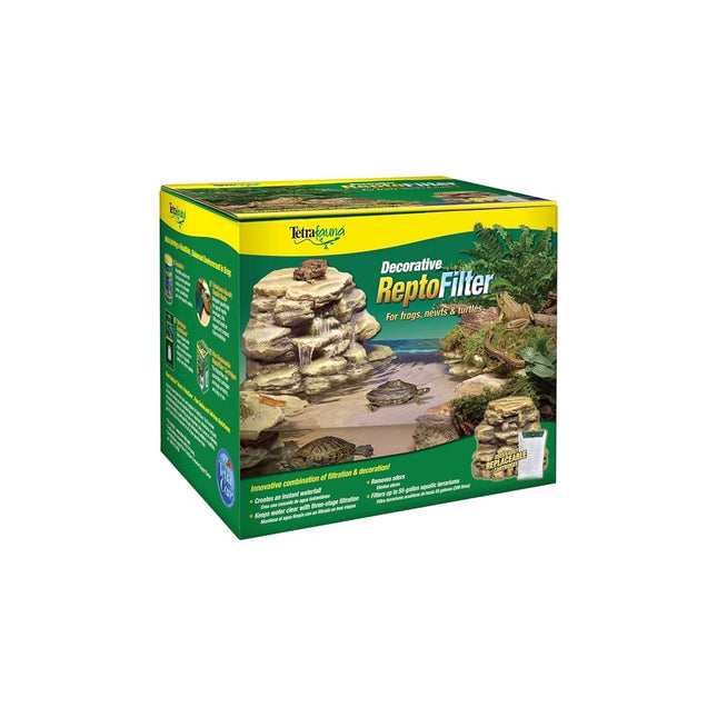 Tetra Decorative ReptoFilter, Terrarium Filtration, Keeps Water Clear