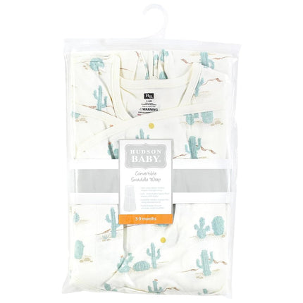 Gigoteuse convertible Hudson Baby unisexe pour bébé, motif cactus du désert, 0-3 mois