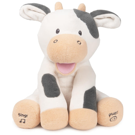 GUND Baby Buttermilk the Cow Animated Plush, Singi