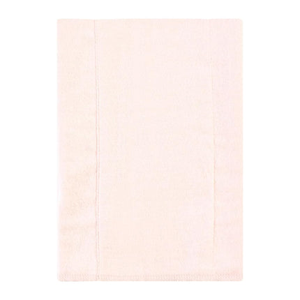 Hudson Baby Unisex Baby Cotton Flannel Burp Cloths, Pink Dainty Floral 4 Pack, One Size