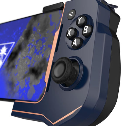 Turtle Beach Atom Mobile Game Controller with Bluetooth for Cloud Gaming on iPhones – Cobalt Blue