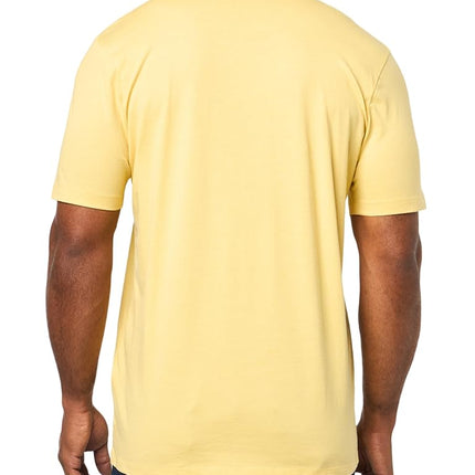 Hugo Men's Print Logo Short Sleeve T-Shirt, Sunset Yellow, S
