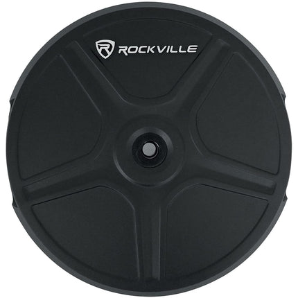 Rockville RockGhost V2 Powered 11" 800w Car Subwoofer Fits Inside Spare Tire
