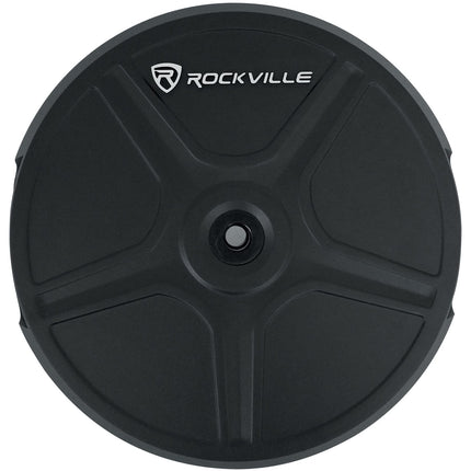Rockville RockGhost V2 Powered 11" 800w Car Subwoofer Fits Inside Spare Tire