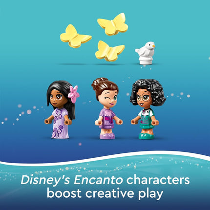 LEGO Disney Encanto Isabela’s Magical Door 43201 Building Kit; A Great Construction Toy for Independent Play, with Butterflies, Bird and Memorable Characters in a Foldable Flower Room (114 Pieces)