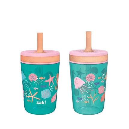 Zak Designs Shells Kelso 15oz Leak-Proof Toddler S