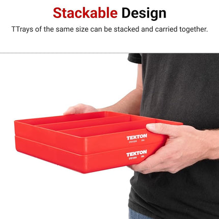 TEKTON 3-Compartment Organizer Tray (Black) | OTD11103
