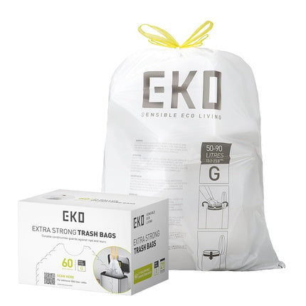 EKO Easy-Dispense Roll of 60 Count Extra-Strong Dr