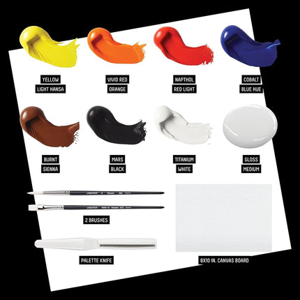 Liquitex Professional Heavy Body Acrylic Paint Starter Set