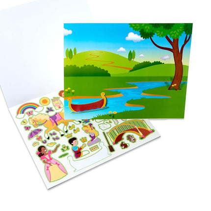 Melissa & Doug Reusable Sticker Pad Bundle Contains Fairy, Princess, Dress-Up and Play House