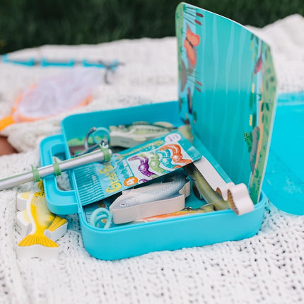 Melissa & Doug Let’s Explore Fishing Play Set, 21 Pieces, Toy Fishing Set For Toddlers And Kids, Pretend Play Fishing Toy, Learning Toys For Kids Ages 3+