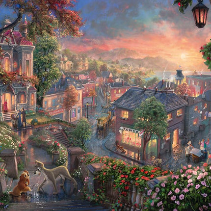 Schmidt | Thomas Kinkade: Disney Lady & the Tramp 