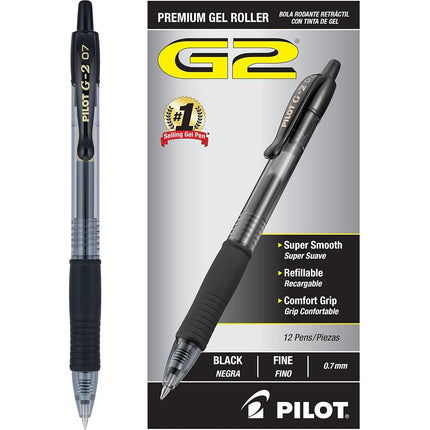Pilot G2 Retractable Premium Gel Ink Roller Ball P