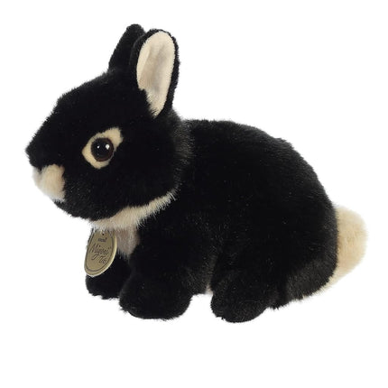 Aurora - Miyoni Tots - 7.5" Netherland Dwarf Bunny - Black