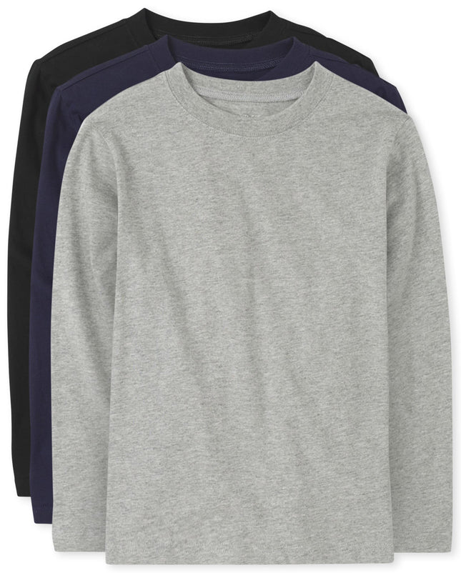 The Children's Place boys Long Sleeve Basic Layeri