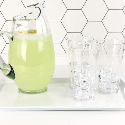 Calypso Basics by Reston Lloyd Melamine Rectangular Tray, White