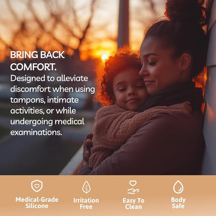 Bliss Comfort Silicone Pelvic Floor Trainer Kit – Sizes 5-8 – Soft & Flexible Design for Gentle Progression – Includes Bonus Bliss Glide ($8 Value)
