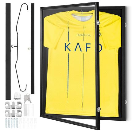 VEVOR Jersey Display Frame Case, 590 x 790 x 40 mm