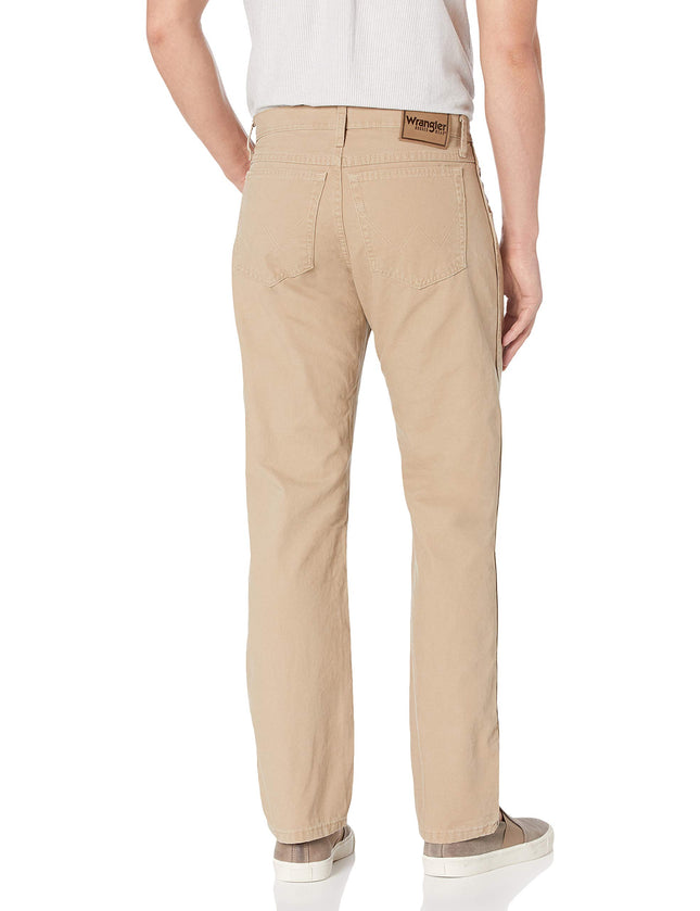 Wrangler Men's Big-Tall Rugged Wear Xbig Relaxed Fit Straight Leg Canvas Pant, Golden Khaki Canvas, 58W x 30L