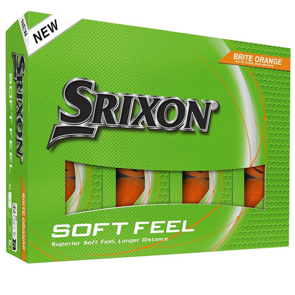 Srixon SOFT FEEL BRITE, High visibility, ultra-sof