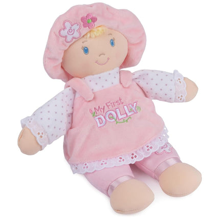 GUND My First Dolly Stuffed Plush Doll, 12" Stuffed Animal, Blonde, 30.48 cm
