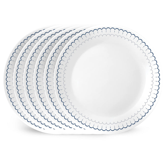 Corelle Vitrelle 10.25" Dinner Plates Set, Triple 
