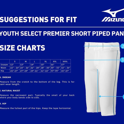 Pantalón corto con ribetes Premier para jóvenes de Mizuno, gris/rojo, mediano