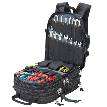 Custom Leathercraft CLC 1132 75-Pocket Tool Backpack