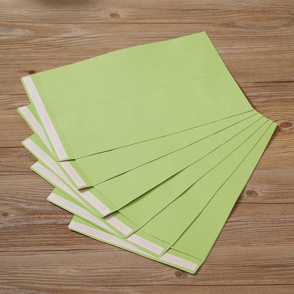 Tanshuqin 9" x 12.75" Light Green Self-Seal Catalog Envelopes