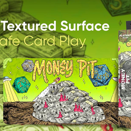 (Money Pit) 100% Hand-Drawn 14x24 TCG/MTG Playmat by Realm Guard