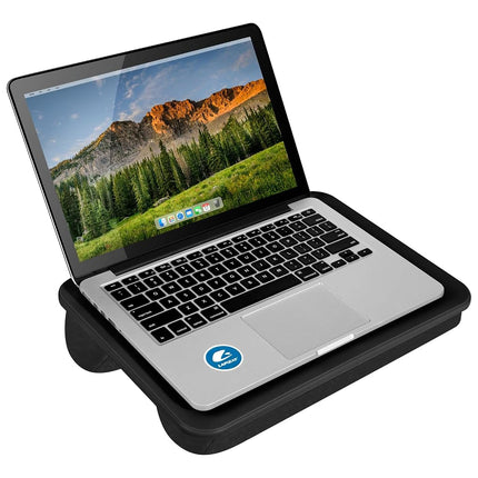 LapGear Compact Lap Desk - Black - Fits up to 13.3 Inch Laptops - Pack of 12 - Style No.43008