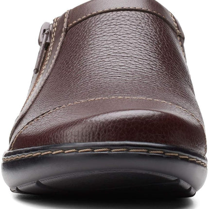 Clarks Women's Cora Giny Loafer, Dark Brown Tumbled, 10 UK
