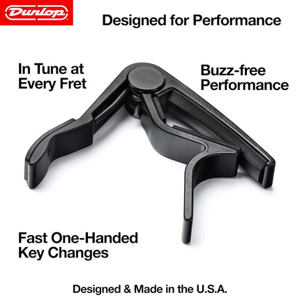 Jim Dunlop Trigger Curved Capo Black 83 CB