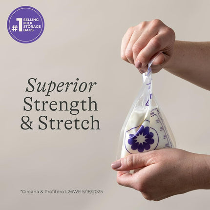 Lansinoh Breastmilk Storage Bags, 100 Count, BPA Free and BPS Free (Packaging May Vary)