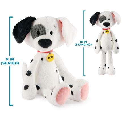 GUND Disney Official Patch Toothpick Plush, 101 Dalmatians, Puppy Stuffed Animal for Ages 1 and Up, White, 15”