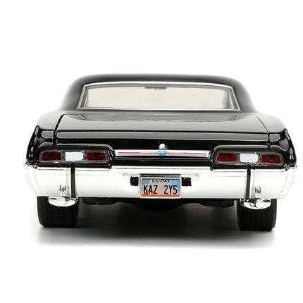 Jada 32250 Supernatural 1967 Impala SS Sport Sedan With Dean Winchester Figure 1:24 Scale Diecast Model Car