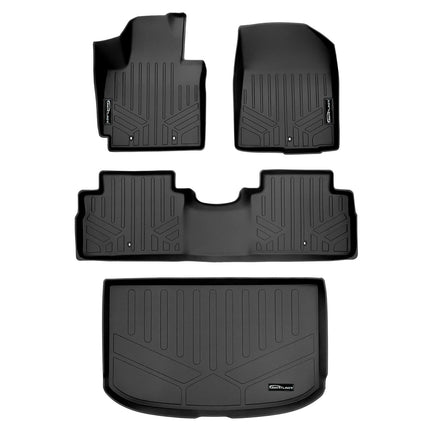 SMARTLINER Custom Fit Floor Mats 2 Rows and Cargo 